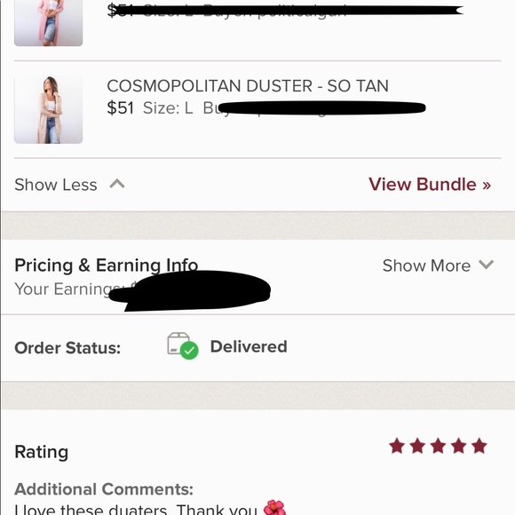 COSMOPOLITAN DUSTER - SO TAN - Picture 4 of 4